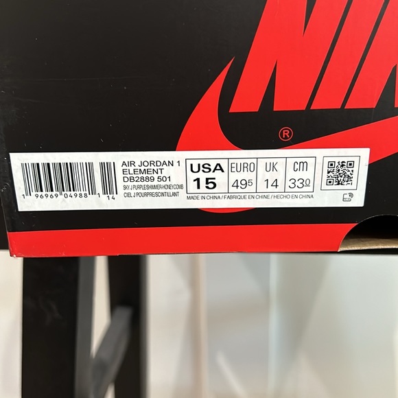 Air Jordan 1 High Element GORE-TEX 'Sky J Purple' - size US 15 - Picture 6 of 8